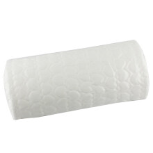 Nail Pillow Hand Rest For Nails Washable Pu Leather Nail Armrest Removable Nail Art Hand Pillow Cushion Nail Art Accessories Tool - White