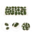 Accessori per diorami in resina verde per miniature, 25 pezzi 1