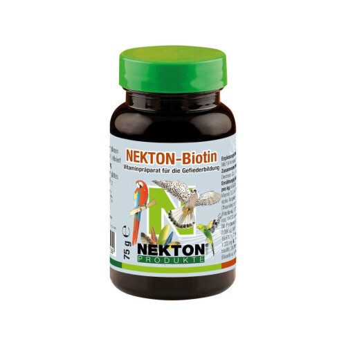 Nekton-Biotin Multi-Vitamines Pour Oiseaux - Complément Alimentaire 75G