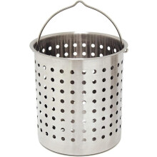 B300 Perforated Steam, Boil, Fry Accessory Basket. Fits 30-Quart Turkey Fryers