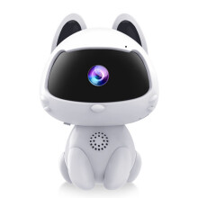 Indoor/Outdoor Security Cameraa Humanoid Detection Alarm Motion Detection Alarm Home Security Camera US,Remote Access, White