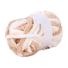 Tie-Dye Color Milk Wool Yarn, 130m, Thick Soft Cotton Blend for Knitting, Crochet, Blankets & Crafts