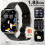Full Touch Screen Smart Watch: Make & Answer Calls, Message Alerts, Unisex Design for Android & compatible with iPhone 1