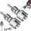 2-in-1 Internal & External Pipe Threading Tool for PVC/PPR Pipes, 1/2"-1" NPT, Compatible with Electric Drill 1