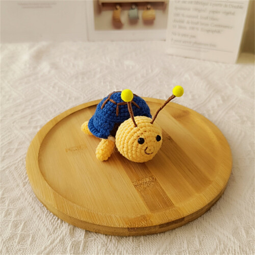 Κιτ πλεξίματος DIY Turtle Bee - Πλήρες σετ για αρχάριους, ειδικούς - Περιλαμβάνει νήμα,