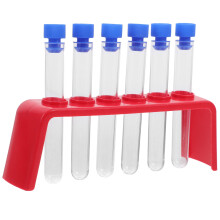Zestaw plastikowych probówek OUNONA w różnych kolorach, 1 szt.