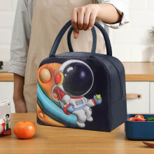 Sac à lunch isotherme avec doublure en aluminium – Grand sac isotherme pour le bureau/la salle de classe, résistant à l'eau et facile à nettoyer