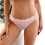 Elastisk bikinitruse med blondekant - Undertøy for kvinner, bikinitruser, sømløse truser 2