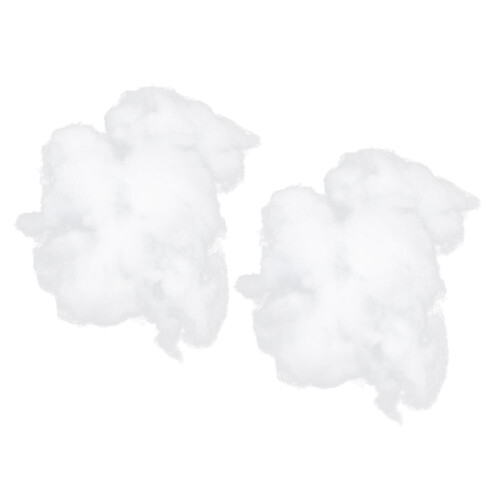 Imbottitura in cotone PP per cuscini e peluche, 500 g.