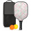 Σετ ρακέτες Pickleball με 2 μπάλες και τσάντα – Ρακέτες από fiberglass με λουλούδια, 1