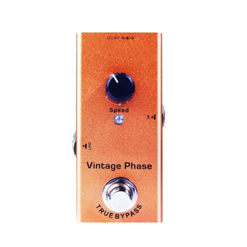 Vintage Overdrive Distortion Pedal, Elgitarr Effektpedal