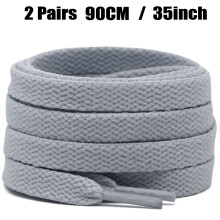 2pairs 0.31 Inch Wide Flat Shoe Laces For Sneakers, Shoelaces For Sneakers, Athletic Running Shoes Boot Strings