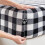 Queen Flannel Sheet Set Red Black Plaid 4-Piece 4