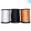 3 Rolls Waxed Thread for Hand Sewing (Black/White/Brown) 7