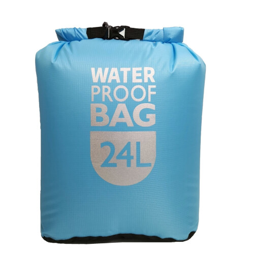 Ζεστή προσφορά! 1X Στεγανή τσάντα 6L/12L/24L Ελαφρύς στεγανός σάκος για ψάρεμα στην