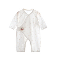 Baby-Bodys für Mädchen, niedliche, bestickte Baumwoll-Langarm-Strampler, Weiß, 6–9 Monate, kompatibel mit Babykleidung