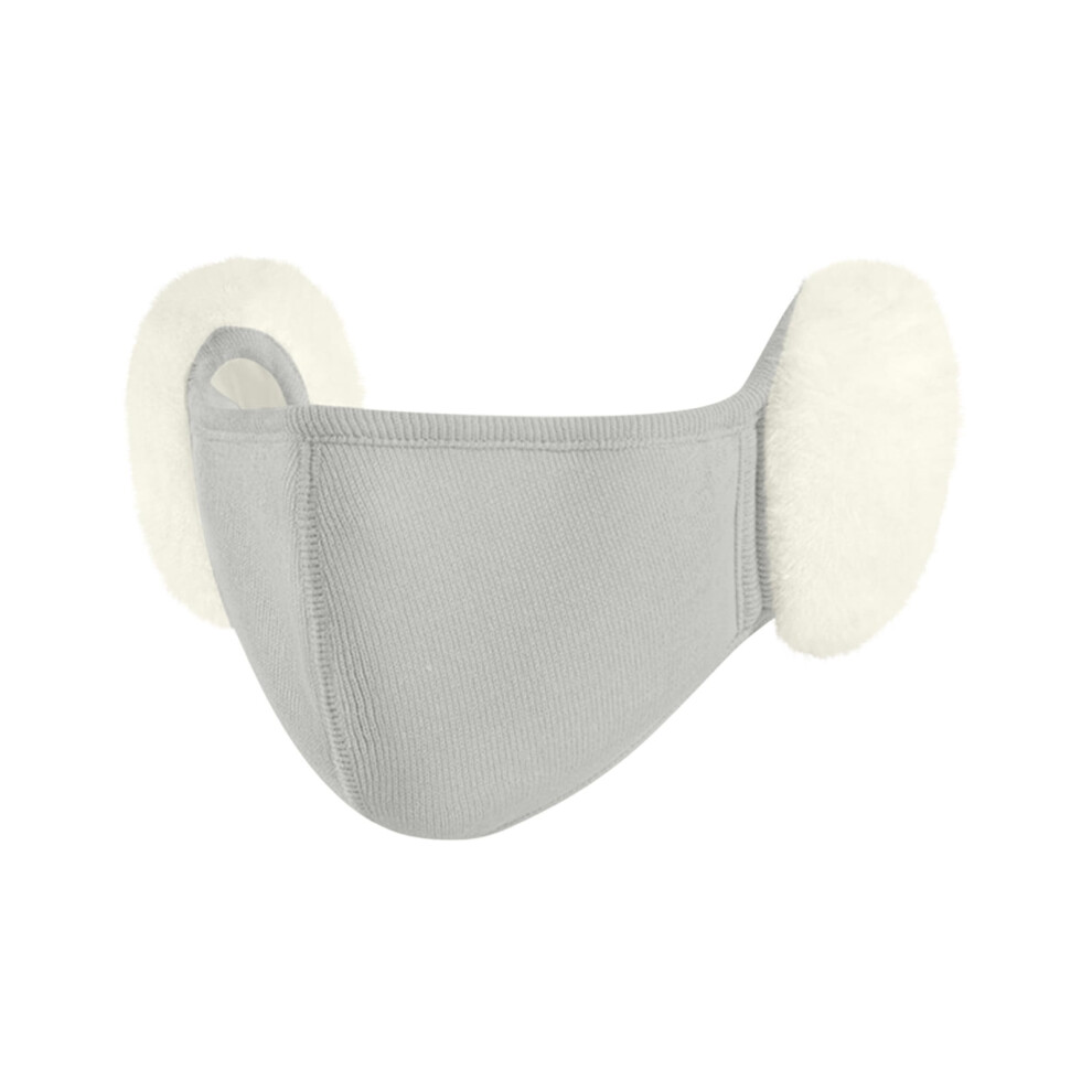 Yatlte Unisex Winter Warm Windproof Balaclava With Fluffy Ear Covers, Compatible With Cycling, Bicycle, Motorcycle 9496895034908
