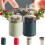 Pop-Up Automatic Toothpick Dispenser with Push Button, Portable Holder for Kitchen & Home 1