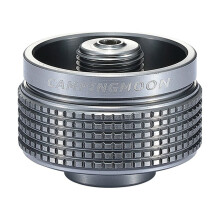 CAMPINGMOON Sylinderadapter, aluminiumslegering Kokeadapter for bruk av legeringsovner - Allsidig aluminium