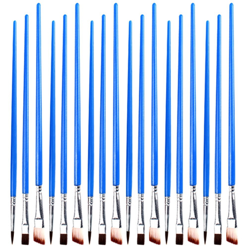 Aquarellpinsel-Set mit ergonomischem Griff, 30-teilig
