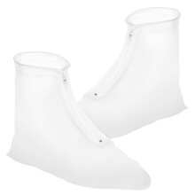 Cubrezapatos de lluvia para adultos (1 par) Antideslizantes y reutilizables, de material PVC, para hombres y mujeres.