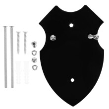 Skateboard Hangers for Wall Vertical Skateboards Rack Black