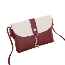 GASTROPOD Genți crossbody pentru femei Geantă de găluște brodată Geantă din piele pentru femei Poșetă clasică cu curea de spini asortată cu
