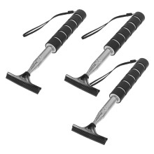 3pcs Extendable Car Rearview Mirror Wiper Mini Squeegee For Foggy Or Rainy Weather Universal Car Car Window Cleaner Automotive Accessories