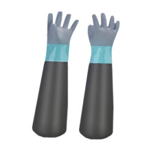 Gants imperméables à manches longues pour bassin, idéaux pour le jardinage et les travaux aquatiques