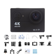 Mini-Actionkamera, 2-Zoll-Bildschirm, 30 FPS/170D, wasserdichte Helmkamera, Unterwasser-Fernbedienungskamera, Ultra HD/4K-Actionkamera, leicht
