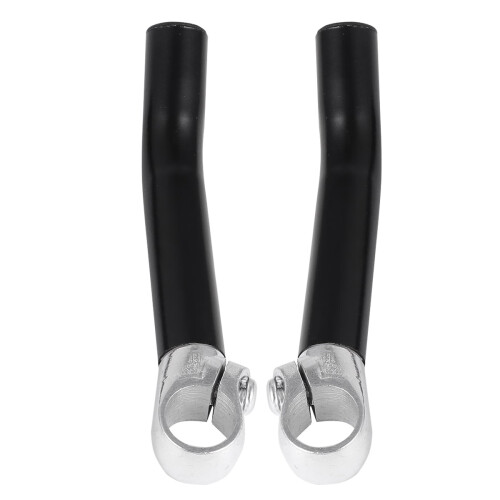 Cykelstyr i metal, sort, 16,5 cm 2