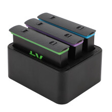 X4 Actionkamera-Ladegerät, 3-Kanal-USB, 4,4 V 1,5 A