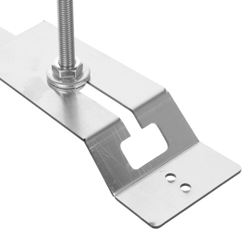 1Pcs Wall Mount Spare Tire Carrier Bracket Stainless Steel Rectangular for Trailer Use 2