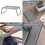 Plastic Folding Bed Table, Portable Computer Desk, Storage Design, Space Saving, Ideal for Dorm Rooms, Small Spaces, Laptop Use 5