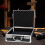 MAGIDEAL Portable Storage Case Anti Shock Empty Briefcase with Password Lock Tool Box S 8