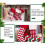 Meias de Natal de tricô, 40 cm (16 polegadas), com estampa de flocos de neve, renas e bonecos de neve, perfeitas para decorar presentes, doces e 3