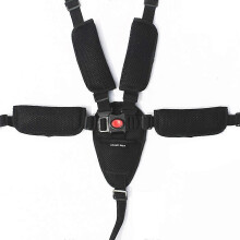 (As show, One size) Adjustable 5 Point Baby Safety Belt Harness, Universal for High Chair and Stroller