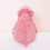 Hippopotame rose en peluche lestée – Coussin sensoriel à câliner, 3 6