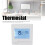 Electric Baseboard Heater Thermostat Programmable LCD 4