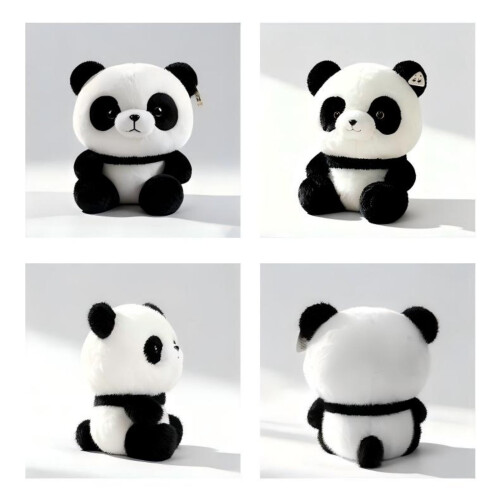 Pluche panda, superzacht, 30 cm 2