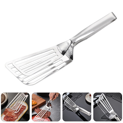 Grilltång i rostfritt stål, 31 cm, silver 2