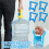 5-gallons vattenflaskhandtag – ergonomisk plastlyftare 5
