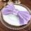 BalsaCircle 50 Pieces 20" Lavender Polyester Napkins Wedding Kitchen 8