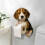 Beagle Toilettenpapierhalter aus Kunstharz (1 Stück) 4