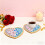 Κιτ χειροτεχνίας για το DIY Valentine's Cup Mat – Ξύλινη βάση, ανάμεικτα πλακάκια, κόλλα, 6