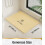 Skridsikker PVC-luffa-brusemåtte 68x61cm 2