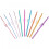 Crochet Hooks Kit Ergonomic Grip 100 pcs 7