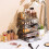 Make-up-Organizer aus Acryl mit 7 Schubladen – Schwarz getönt 4