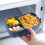 Στεγανό κουτί Bento 1200ml για ενήλικες, 3 τμημάτων, χωρίς BPA, κατάλληλο για φούρνο 4