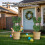 Osterhasen-Topiary-Set – 2er-Pack künstlicher Buchsbaum 4